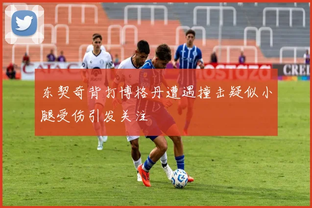 东契奇背打博格丹遭遇撞击疑似小腿受伤引发关注