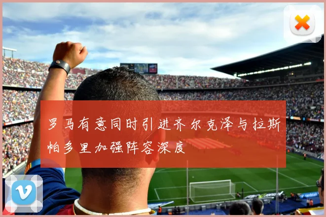 罗马有意同时引进齐尔克泽与拉斯帕多里加强阵容深度